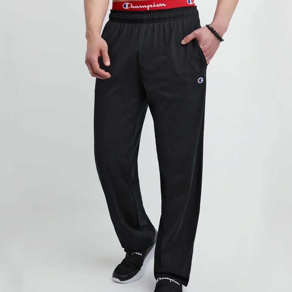 Champion Black‎ Stretchy Athletic Jogger Pants Medium